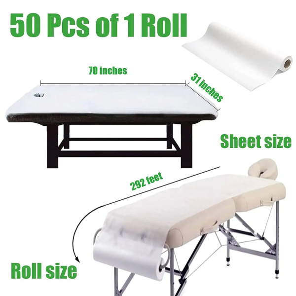 Disposable Bed Sheet -50 sheets - Image 2