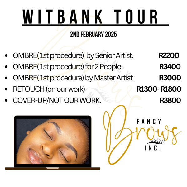 WITBANK TOUR - 2025